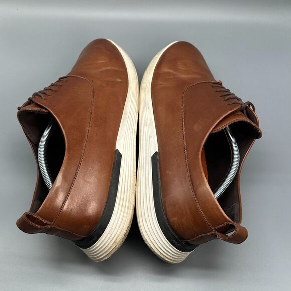 Wolf & Shepherd Crossover Derby Hybrid Mens 14 Brown Dress Shoes Lace-Up Low Top main image 4